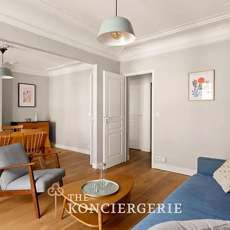 Apartmán Charme Haussmannien - 5e - 1 Bdr - 4 Pers